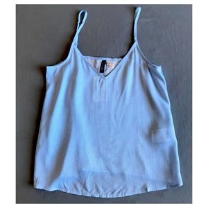 NWT H&M Blue & White Striped Tank Top